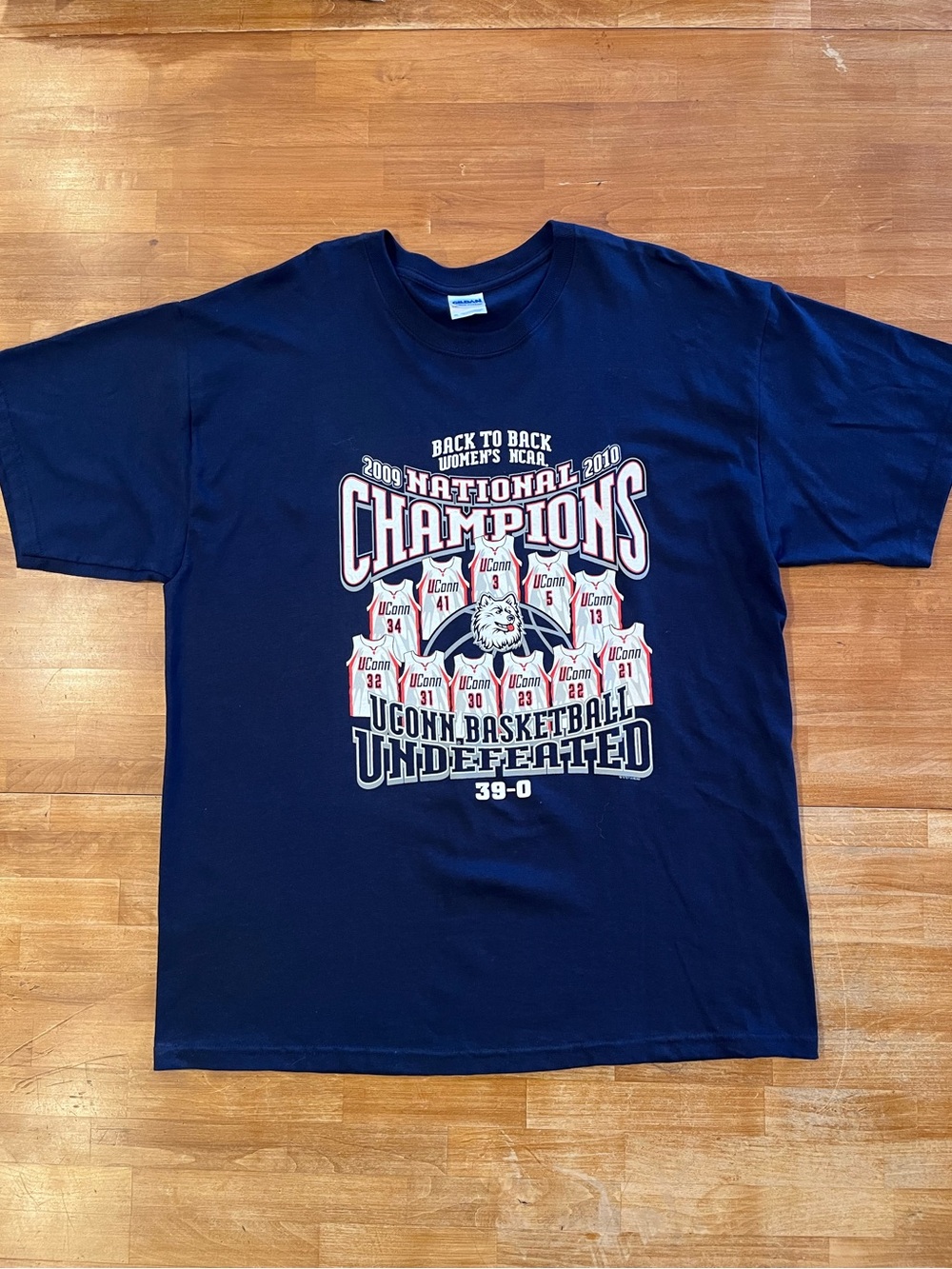 GILDAN Ultra Cotton UCONN Women's Championship T-Shirt
